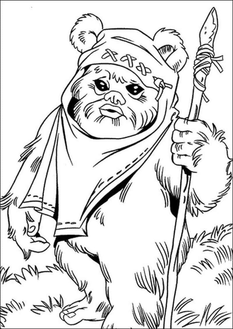 Disney Star Wars Coloring Pages Free Printable 66