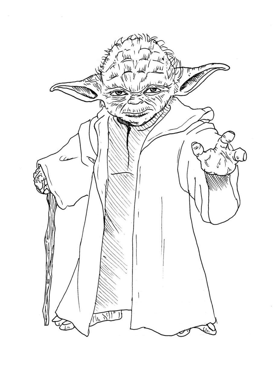 Disney Star Wars Coloring Pages Free Printable 71