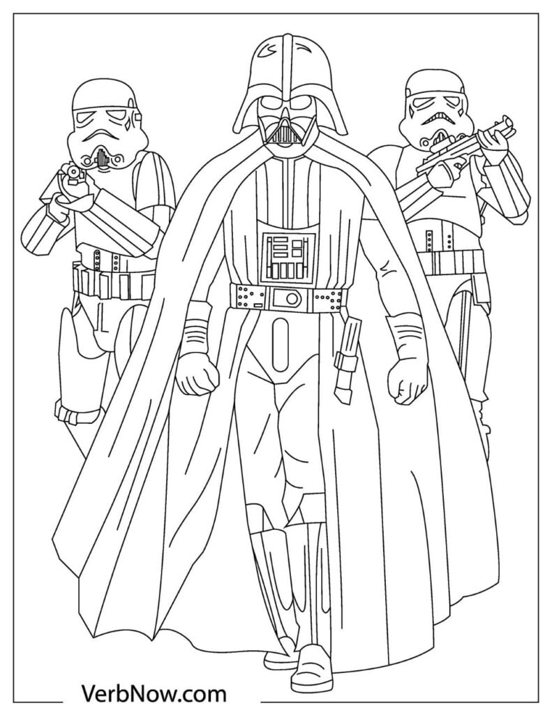 Disney Star Wars Coloring Pages Free Printable 75