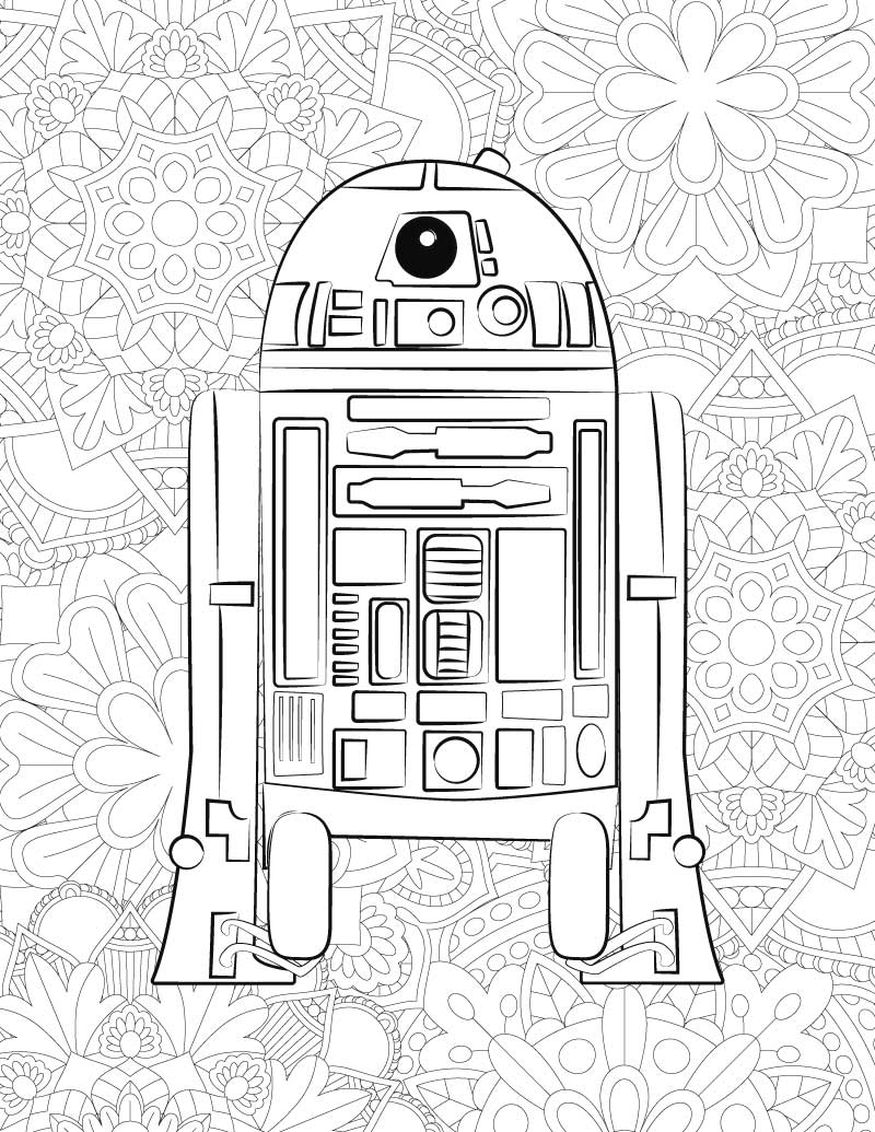 Disney Star Wars Coloring Pages Free Printable 76