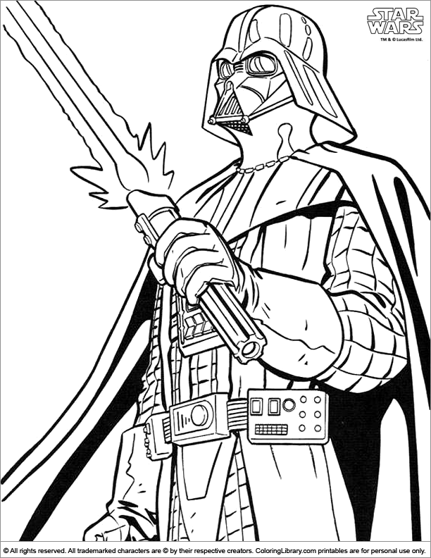 Disney Star Wars Coloring Pages Free Printable 77