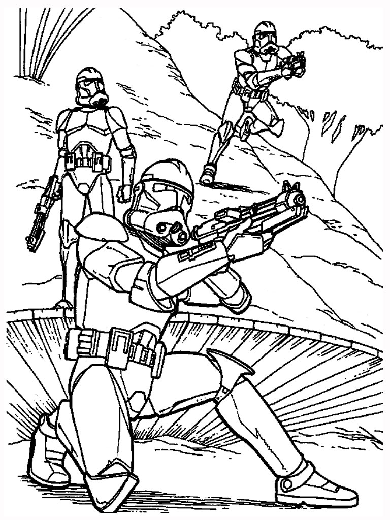 Disney Star Wars Coloring Pages Free Printable 85