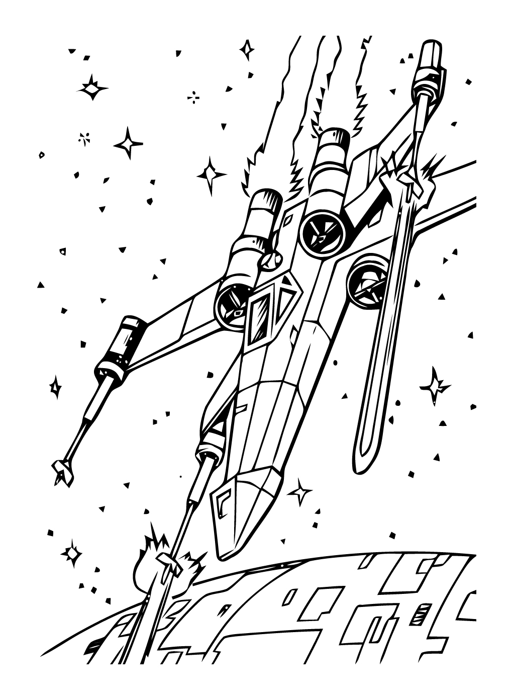 Disney Star Wars Coloring Pages Free Printable 86