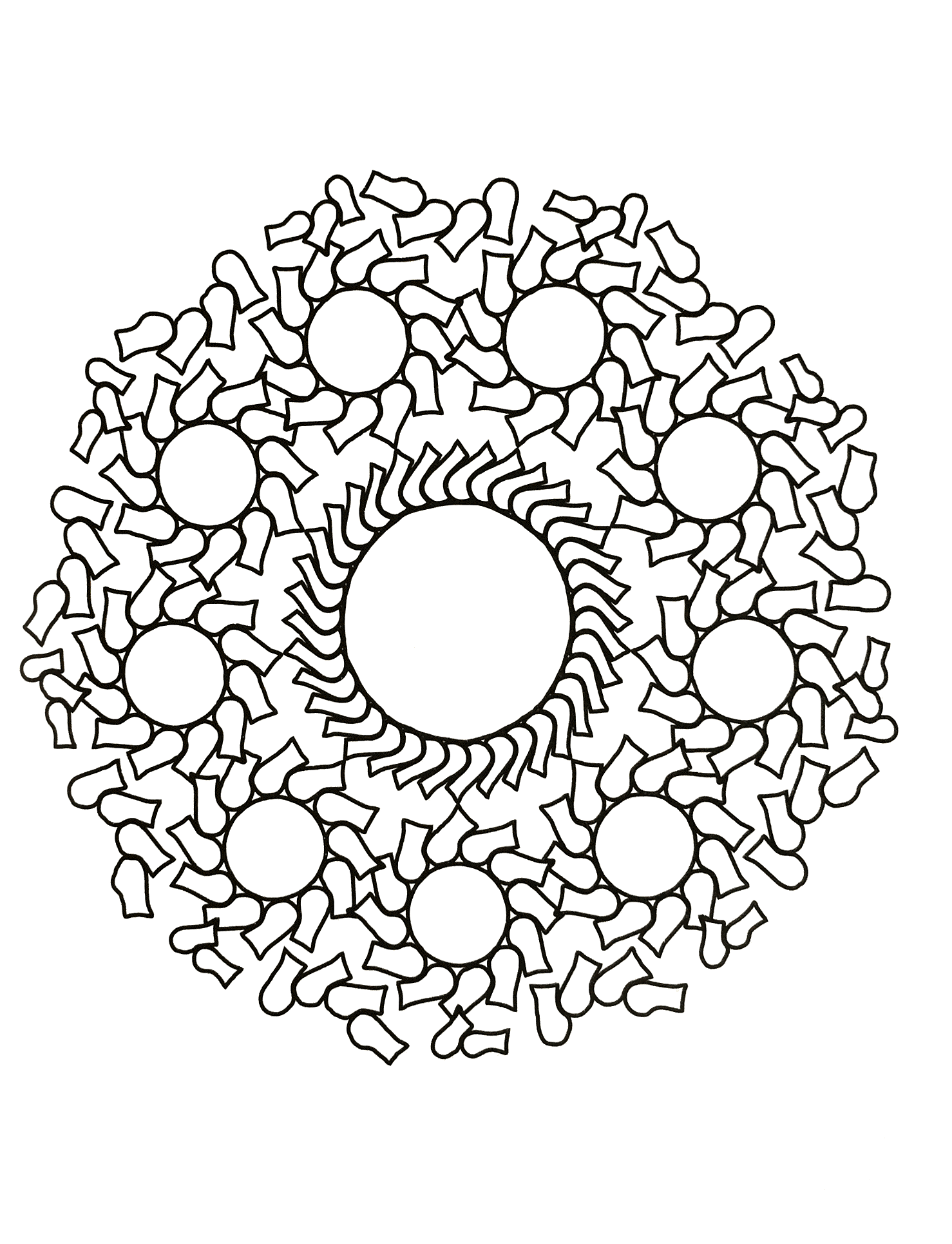 Dogs Mandala Coloring Pages for Adults Unique 110