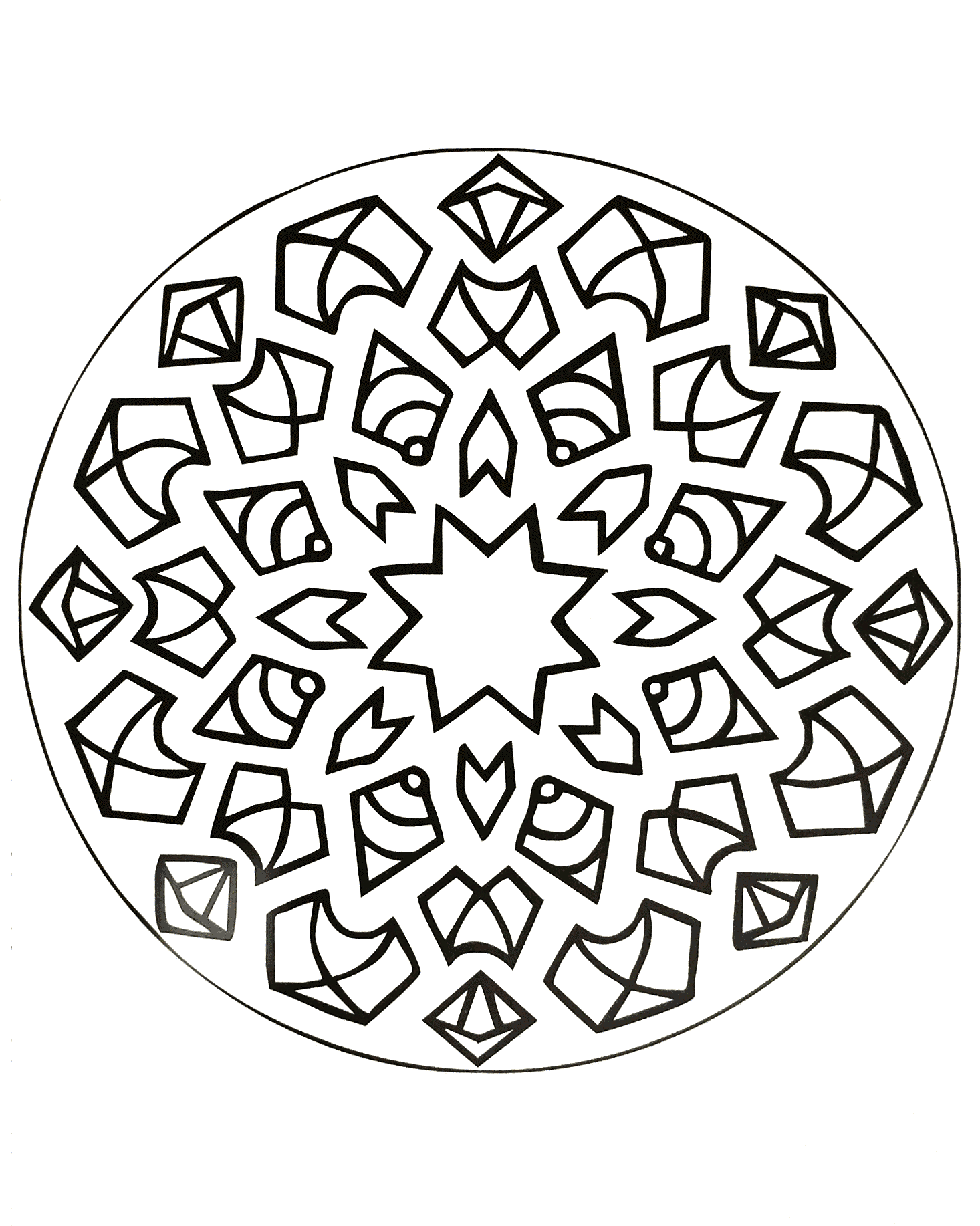 Dogs Mandala Coloring Pages for Adults Unique 139