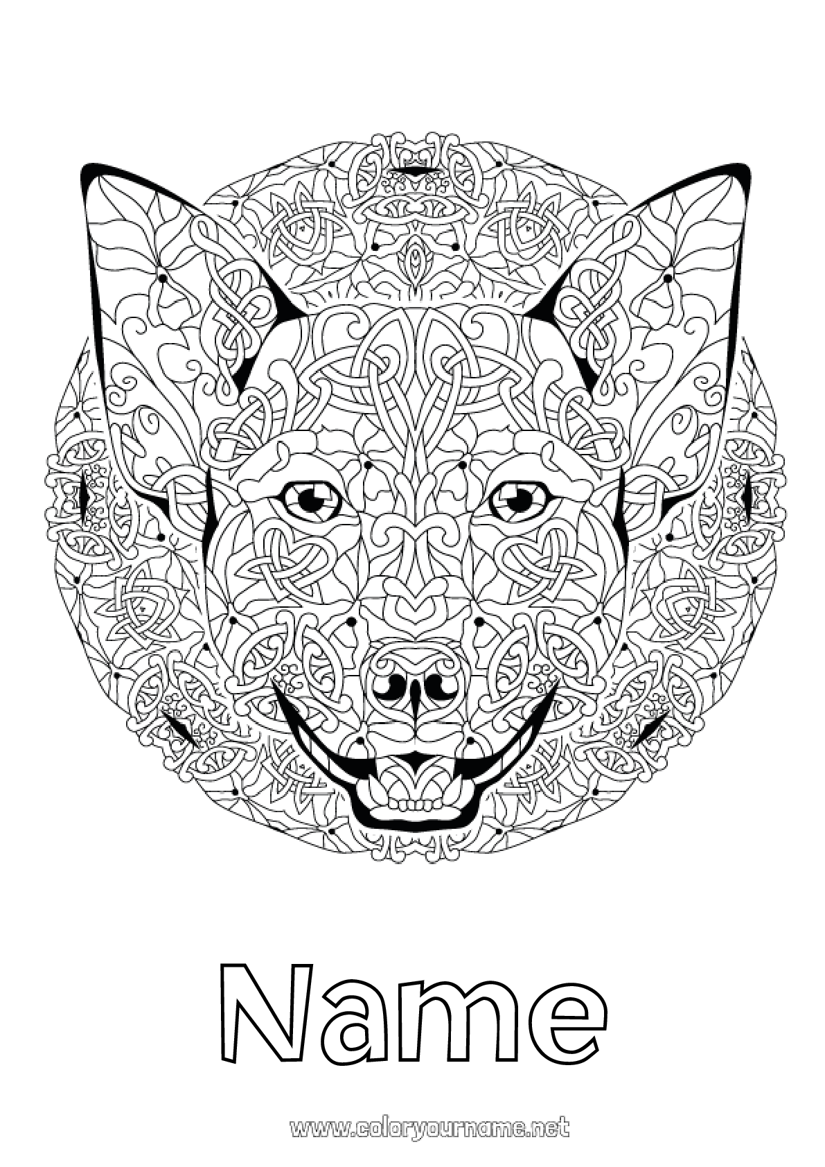 Dogs Mandala Coloring Pages for Adults Unique 195