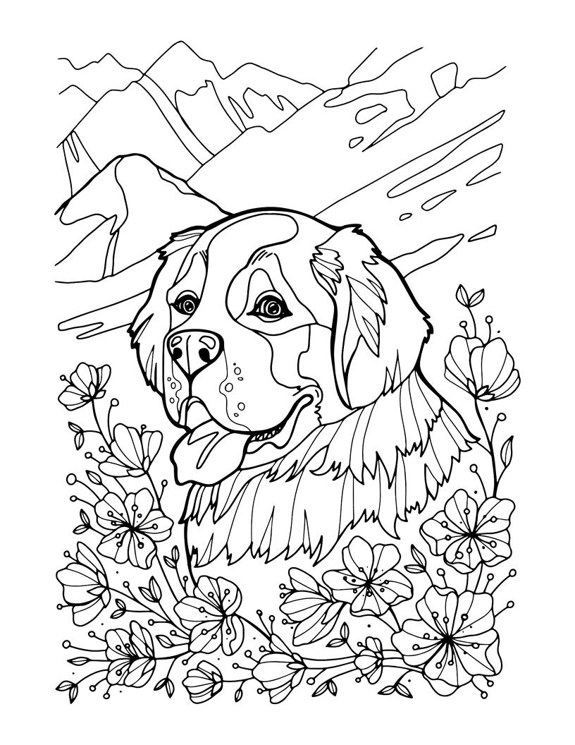 Dogs Mandala Coloring Pages for Adults Unique 38