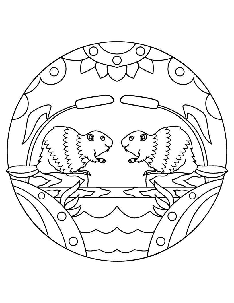 Dogs Mandala Coloring Pages for Adults Unique 83