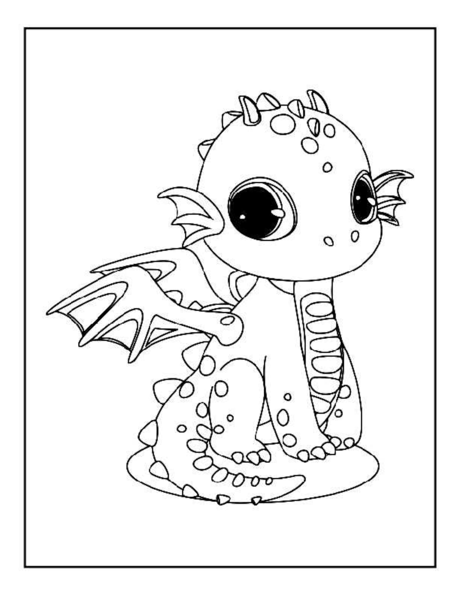 Dragon Coloring Pages Free Printable [Adult] 47