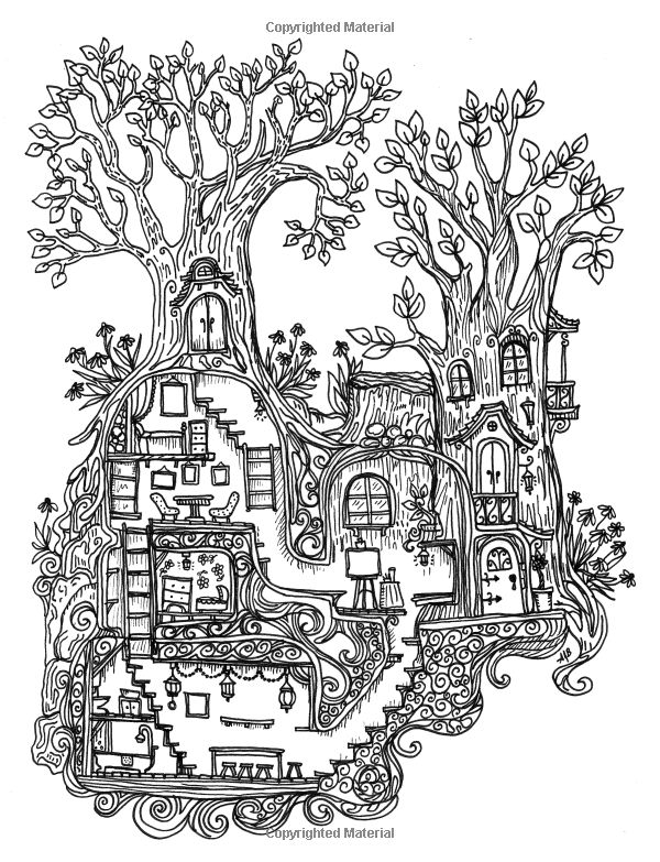 Explore the Village: 100 Charming Village Scenes to Color 39