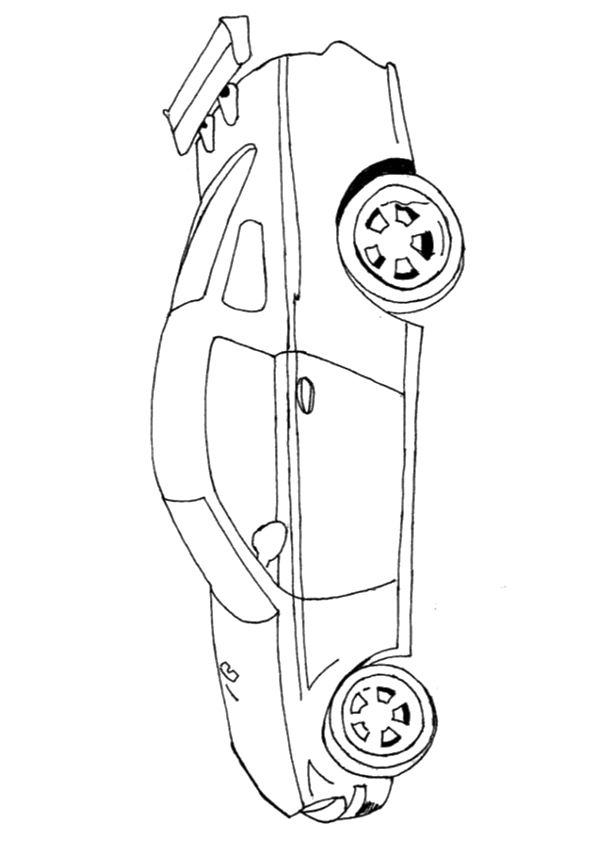 Free Printable Car Coloring Pages for Kids 10