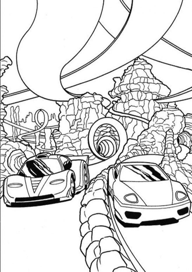 Free Printable Car Coloring Pages for Kids 21