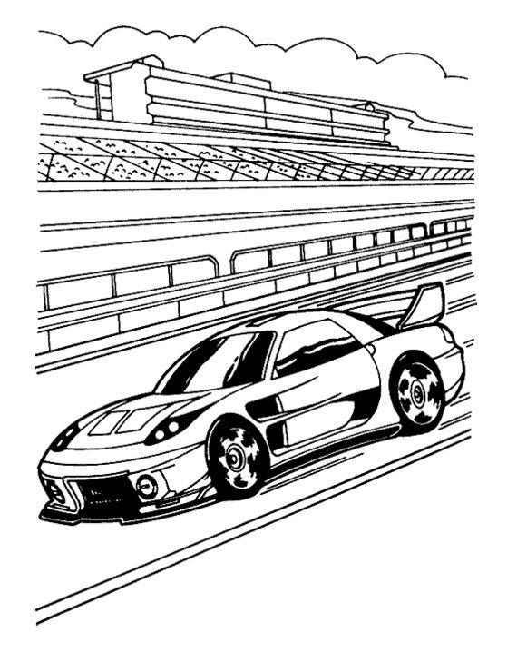 Free Printable Car Coloring Pages for Kids 25