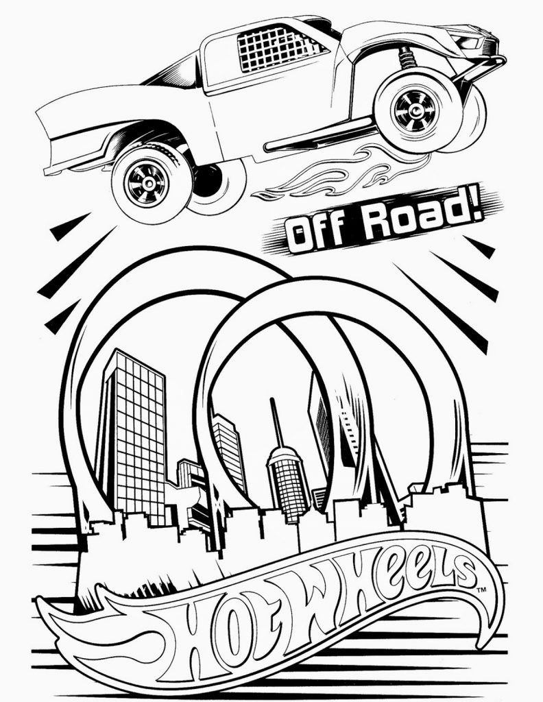 Free Printable Car Coloring Pages for Kids 3