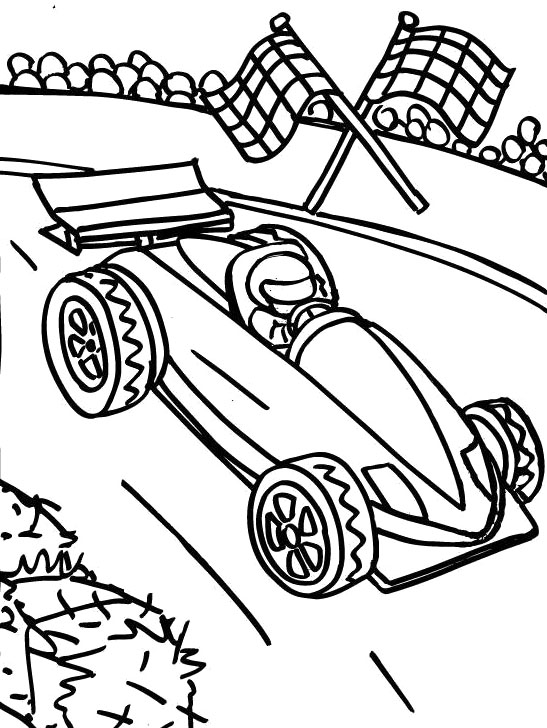 Free Printable Car Coloring Pages for Kids 33