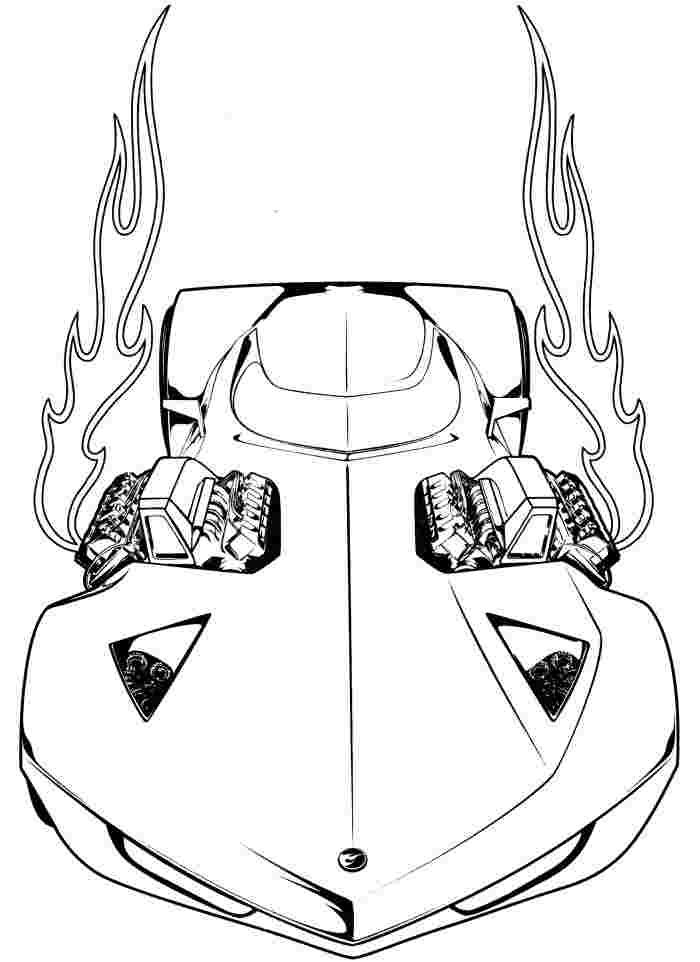 Free Printable Car Coloring Pages for Kids 36