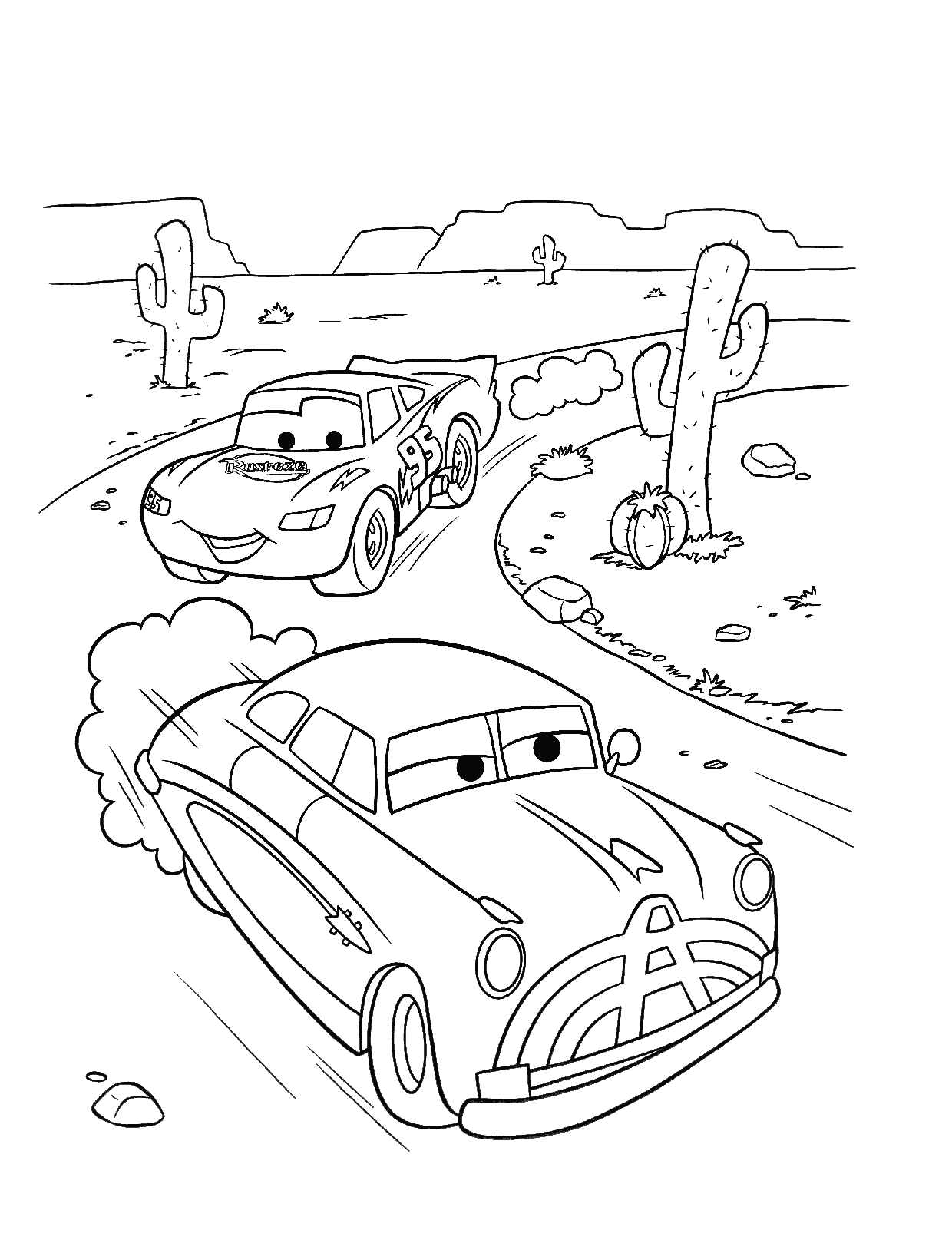 Free Printable Car Coloring Pages for Kids 53