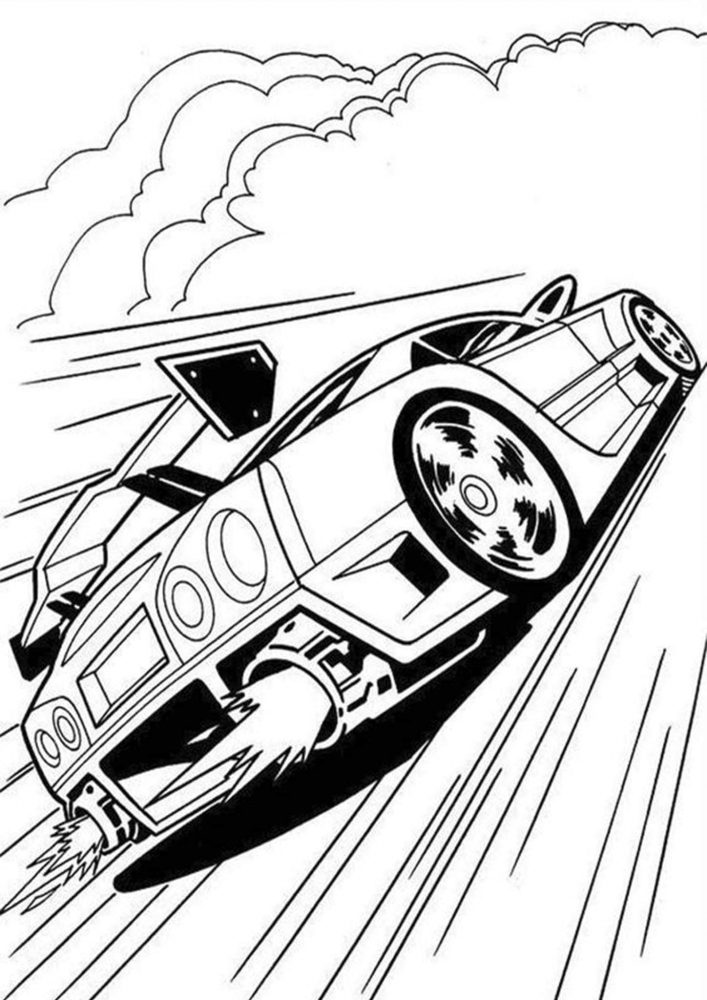 Free Printable Car Coloring Pages for Kids 58