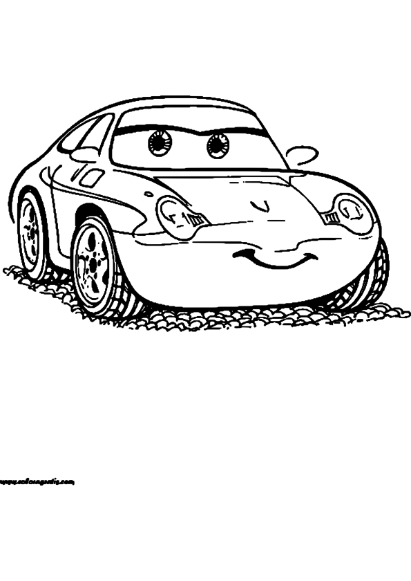 Free Printable Car Coloring Pages for Kids 7