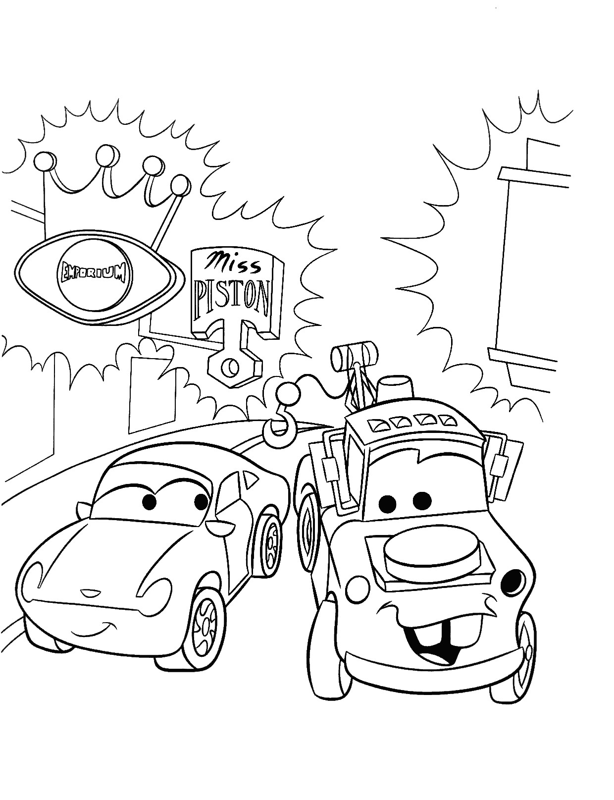 Free Printable Car Coloring Pages for Kids 70