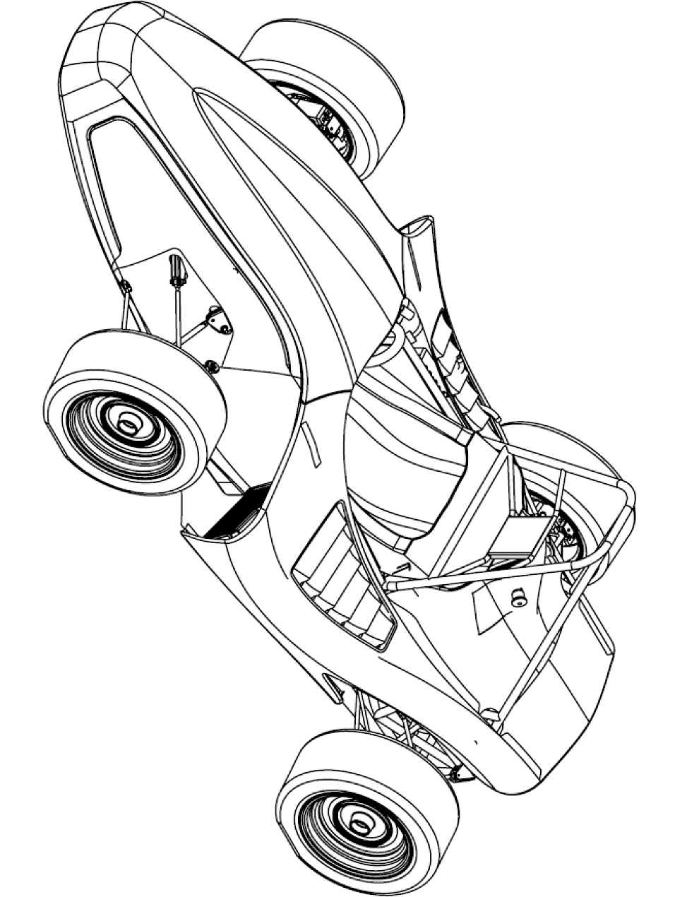 Free Printable Car Coloring Pages for Kids 77