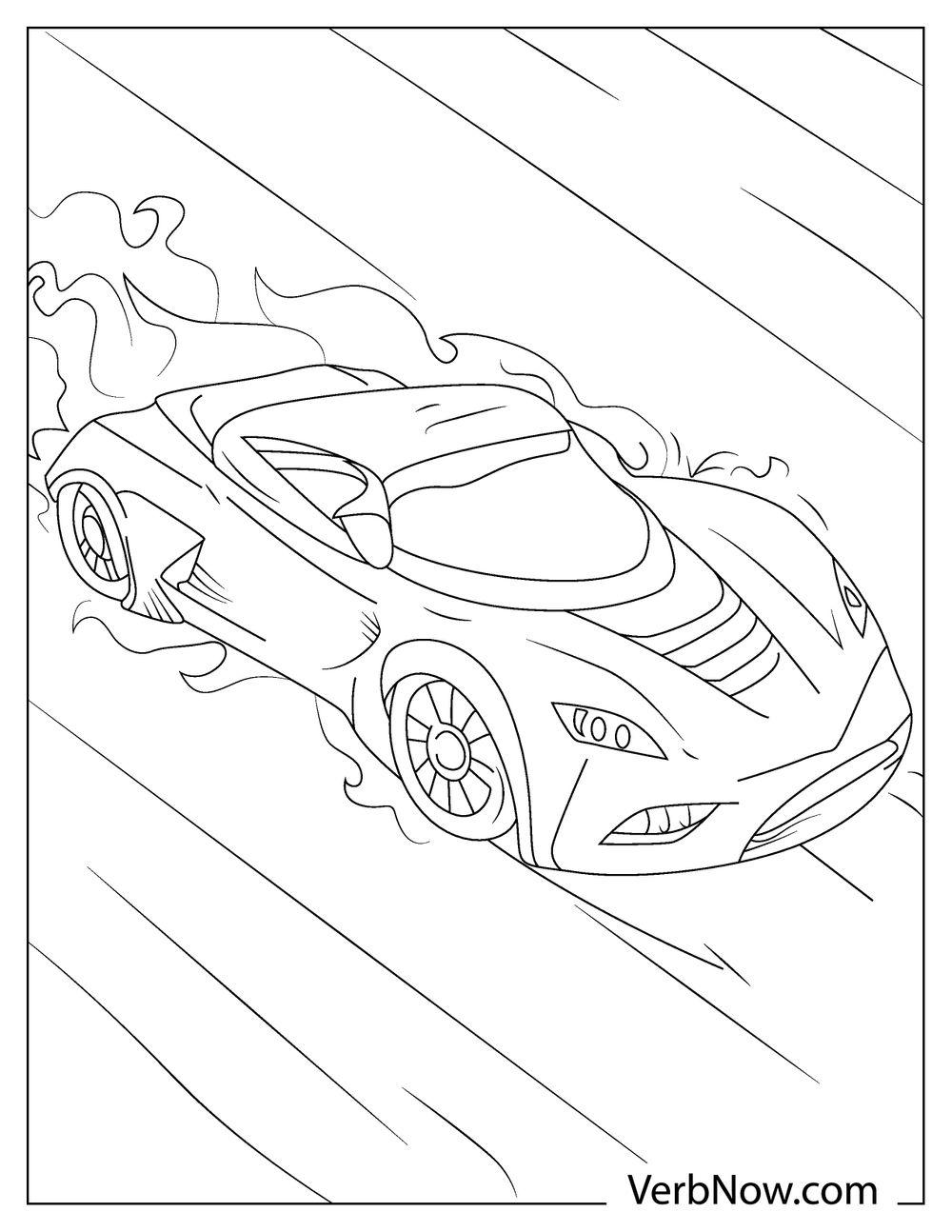 Free Printable Car Coloring Pages for Kids 93