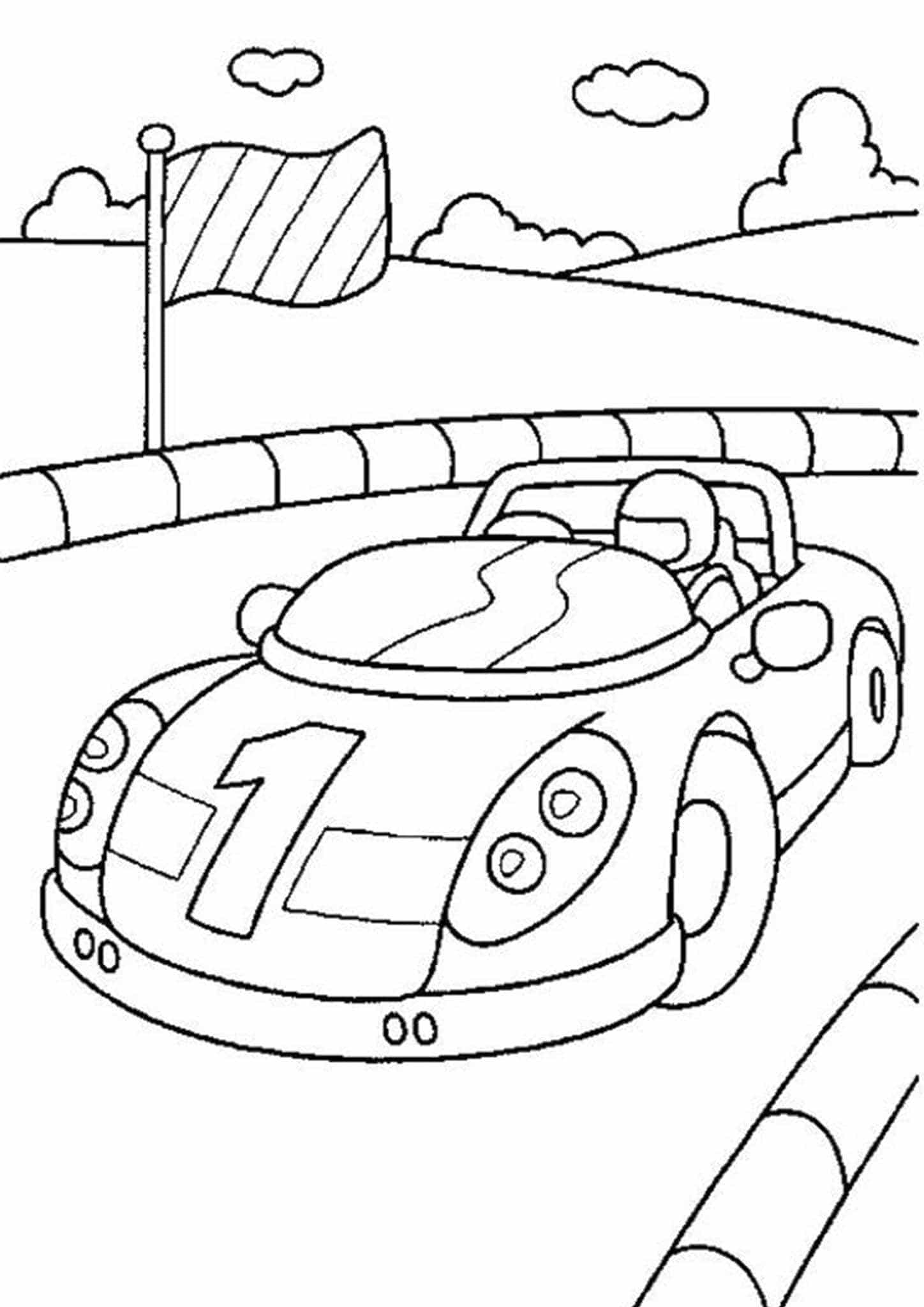 Free Printable Car Coloring Pages for Kids 99