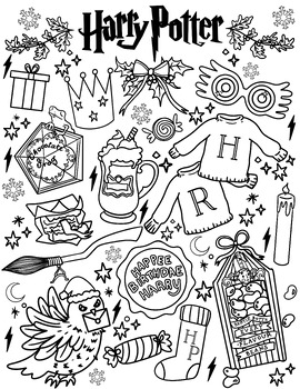 Harry Potter Coloring Pages: 170+ Wizarding World Wonders for Magical Moments 103