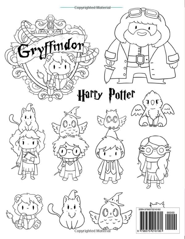 Harry Potter Coloring Pages: 170+ Wizarding World Wonders for Magical Moments 109