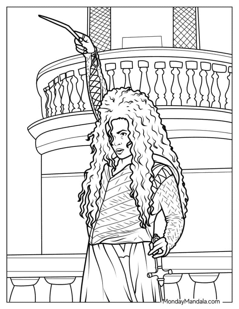 Harry Potter Coloring Pages: 170+ Wizarding World Wonders for Magical Moments 119