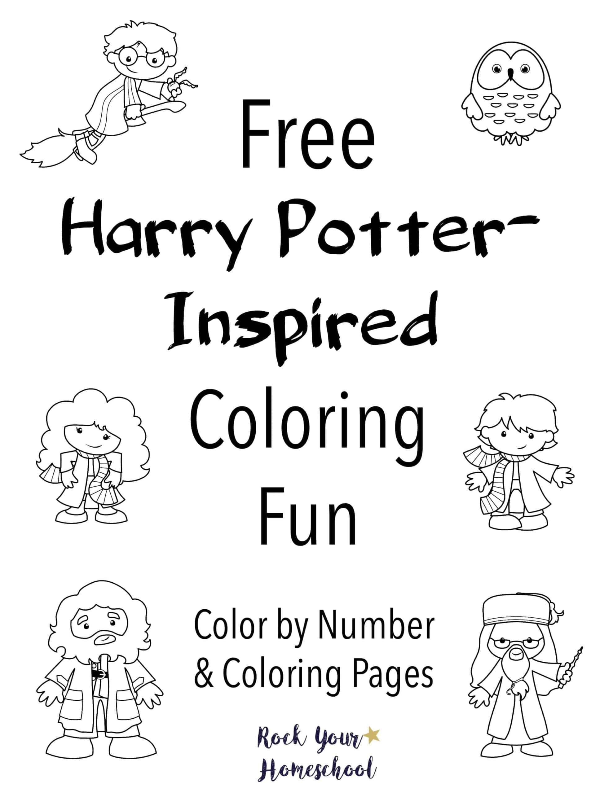 Harry Potter Coloring Pages: 170+ Wizarding World Wonders for Magical Moments 122