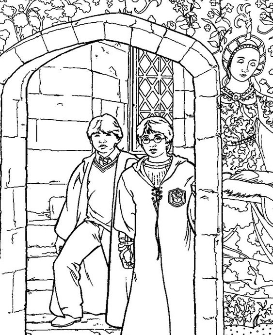 Harry Potter Coloring Pages: 170+ Wizarding World Wonders for Magical Moments 128