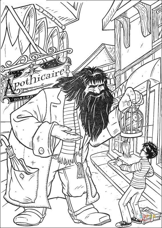 Harry Potter Coloring Pages: 170+ Wizarding World Wonders for Magical Moments 138