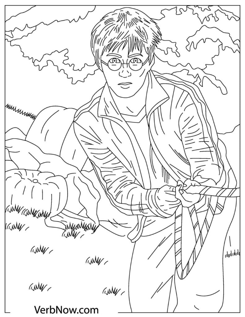 Harry Potter Coloring Pages: 170+ Wizarding World Wonders for Magical Moments 143