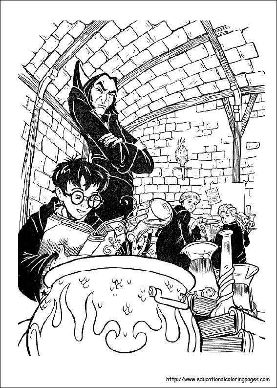 Harry Potter Coloring Pages: 170+ Wizarding World Wonders for Magical Moments 160