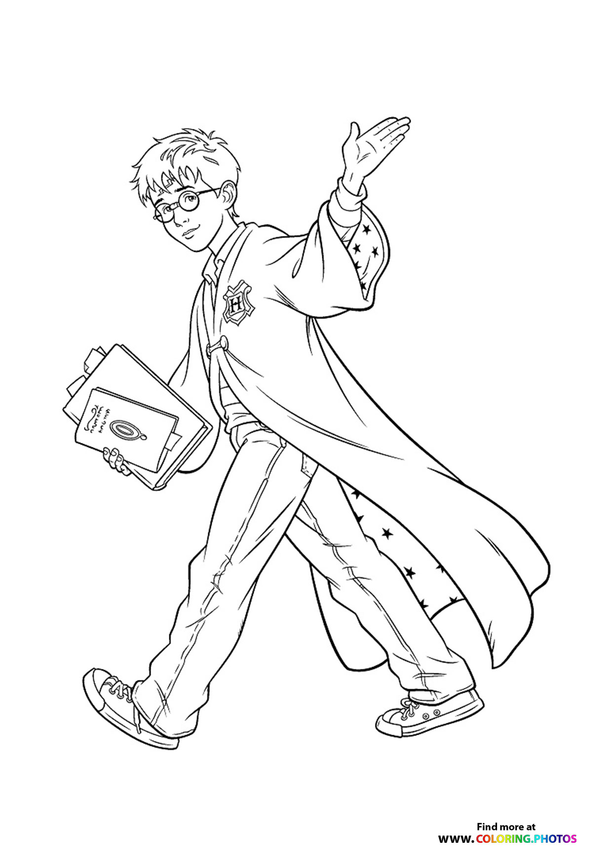 Harry Potter Coloring Pages: 170+ Wizarding World Wonders for Magical Moments 166