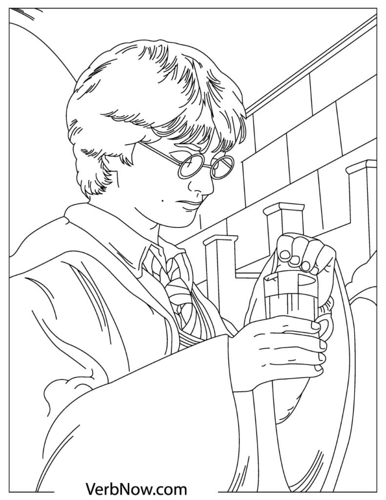 Harry Potter Coloring Pages: 170+ Wizarding World Wonders for Magical Moments 170