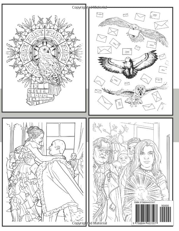 Harry Potter Coloring Pages: 170+ Wizarding World Wonders for Magical Moments 175