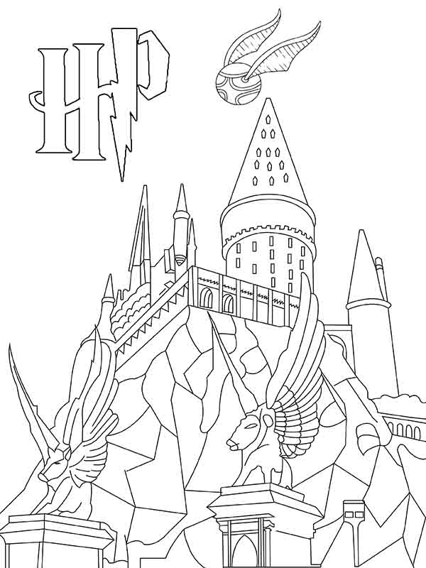 Harry Potter Coloring Pages: 170+ Wizarding World Wonders for Magical Moments 177