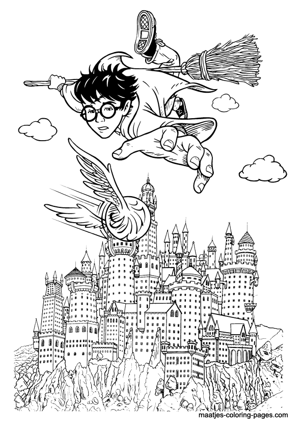 Harry Potter Coloring Pages: 170+ Wizarding World Wonders for Magical Moments 19