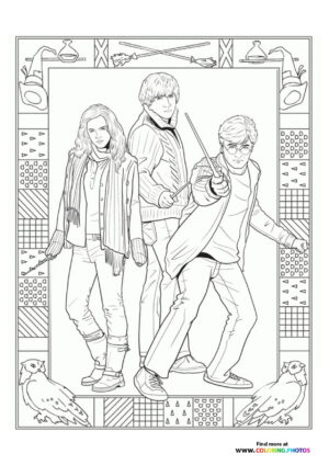 Harry Potter Coloring Pages: 170+ Wizarding World Wonders for Magical Moments 20