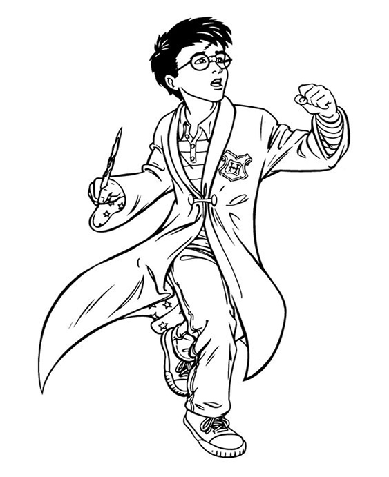 Harry Potter Coloring Pages: 170+ Wizarding World Wonders for Magical Moments 5