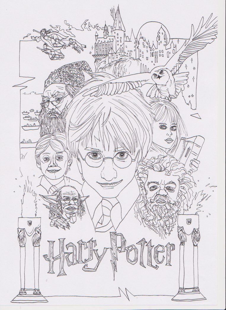 Harry Potter Coloring Pages: 170+ Wizarding World Wonders for Magical Moments 71