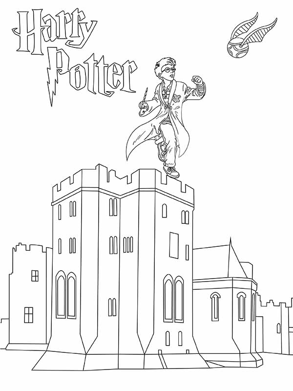 Harry Potter Coloring Pages: 170+ Wizarding World Wonders for Magical Moments 72