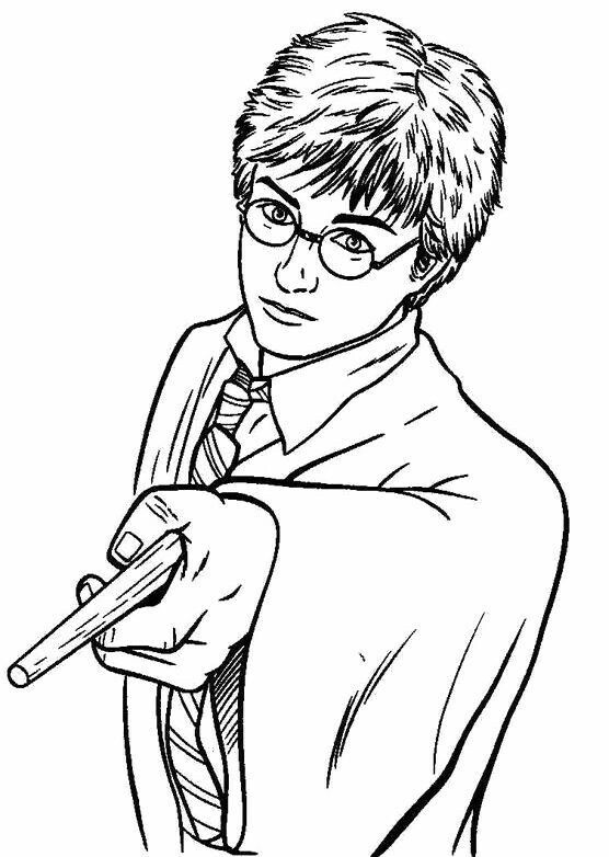 Harry Potter Coloring Pages Printables 104