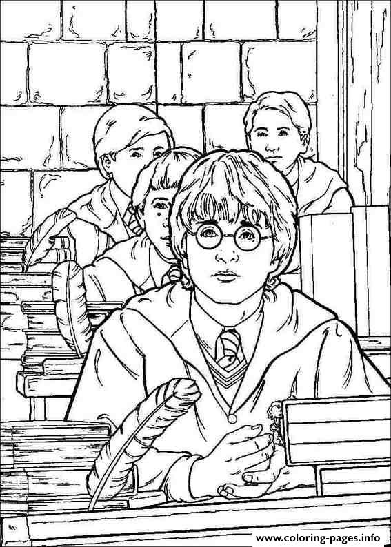 Harry Potter Coloring Pages Printables 106