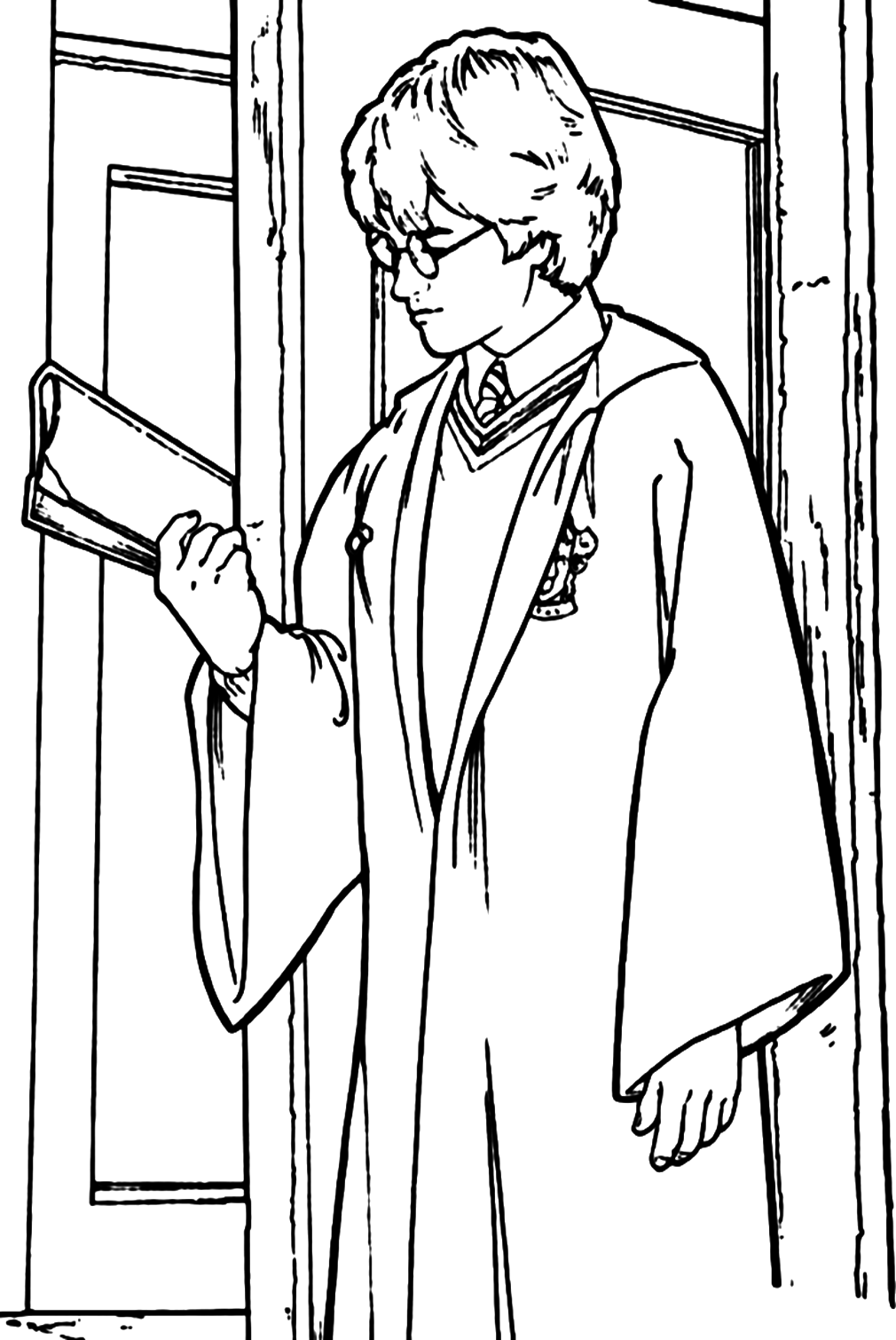 Harry Potter Coloring Pages Printables 111