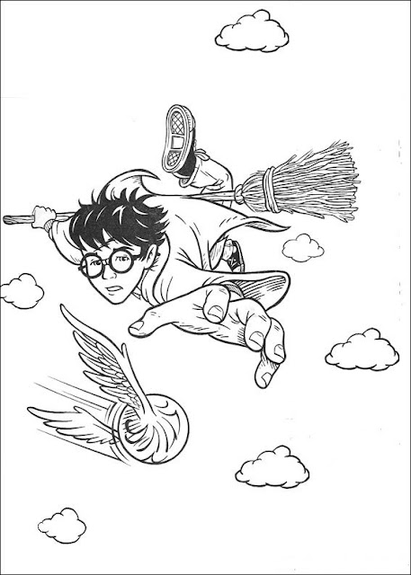 Harry Potter Coloring Pages Printables 13