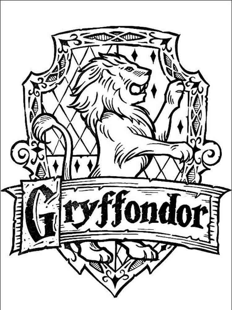 Harry Potter Coloring Pages Printables 2