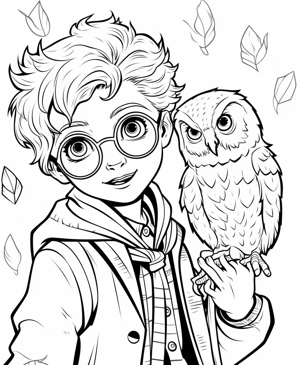 Harry Potter Coloring Pages Printables 28